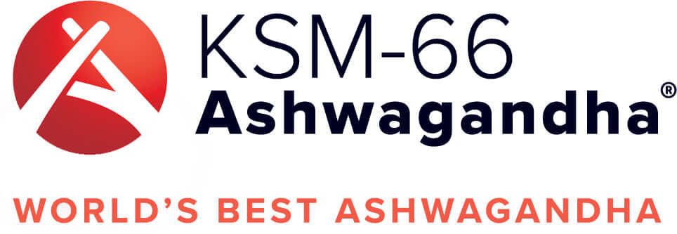 Logo ashwagandha KSM-66 world's best ashwagandha el mejor ashwagandha del mundo