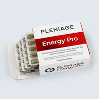 Pleniage energy pro complemento alimenticio suplemento, energia celular con magnesio citrato, niacina, acido riboflavina, vitaminas B6 y C para el cansancio y la fatiga.