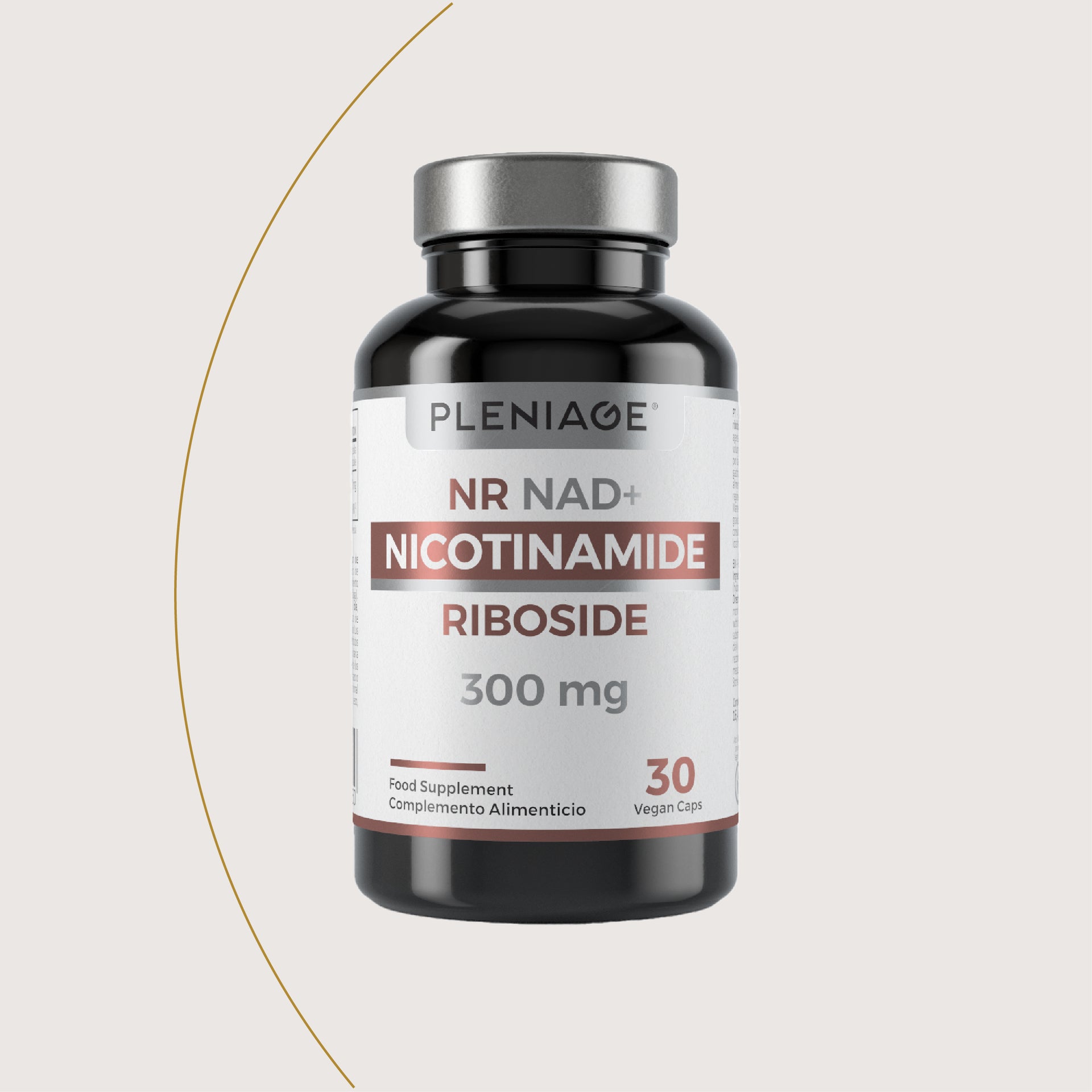 PLENIAGE® NR NAD+ NICOTINAMIDE RIBOSIDE | Nicotinamida Ribósido 300 mg