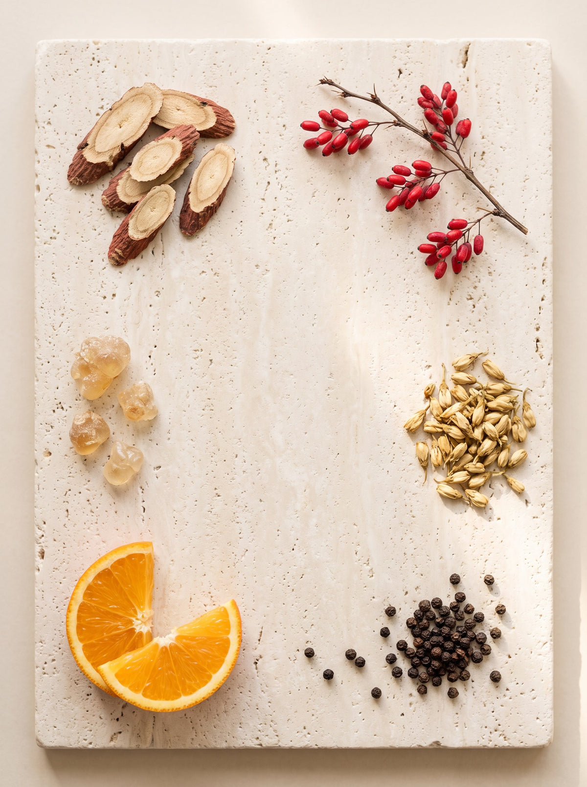 Ingredientes de PRO NAD+ NR Advanced Edition: hierba nudosa japonesa, agracejo, Sophora japonica, pimienta negra y acacia